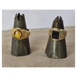2 Men's Rings