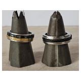 2 Men's Band Rings