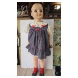 Vintage Large Walker Doll Patti Playpal Type