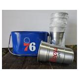 Coors Light / Philadelphia 76ers Beer Bucket