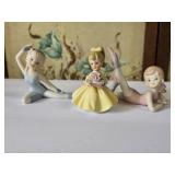 Napco & Homco Vintage Porcelain Figurine Girls
