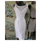 1960's Pink Beaded Women's Dress Dorothy Lee