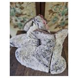 Dearfoams Fuzzy Slippers New