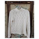 Bardinella Lace Mock Neck Blouse