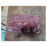 Latisse Early 80's Leather Clutch Handbag