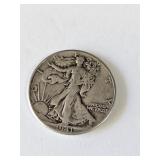 1941 Walking Liberty Half Dollar 90% Silver