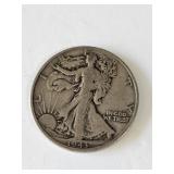 1943 Walking Liberty Half Dollar 90% Silver