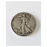 1937 Walking Liberty Half Dollar 90% Silver