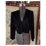 R&K Velvet Bolero Vintage 90s