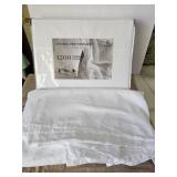 King Size Sheet Set & Extra Top Sheet