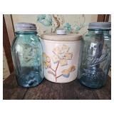 Krispy Kan Vintage Pink Canister & Vintage Ball