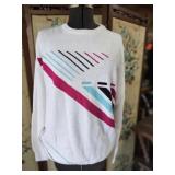 Vintage 80's Geometric Women's Sweater