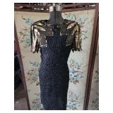 Mark & John Vintage Silk Beaded Dress