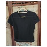 Guess Jeans 90's Black Mesh Top
