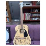 Opry Signed Fender Acoustic Guitar