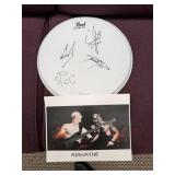 Mudvayne Signed Drum Head