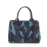 Prada Canapa Camouflage Navy