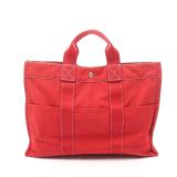 Hermes Sac Deauville Mm Tote Red
