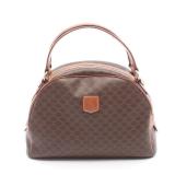 Celine Macadam Handbag Brown