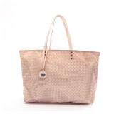 Bottega Nylon Tote Dusty Pink