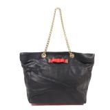 Valentino Chain Shoulder Black