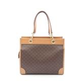 Celine Macadam Handbag Brown
