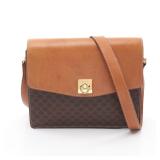 Celine Macadam Shoulder Brown