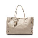 Gucci Bella Bamboo Tote Gold