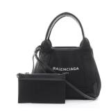 Balenciaga Navy Xs 2Way Black