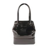 Versace Patent Handbag Black