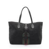Gucci Sherry Line Tote Black
