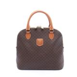 Celine Macadam Handbag Brown