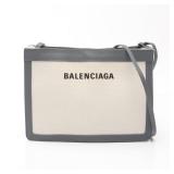 Balenciaga Navy Pochette Gray