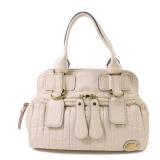 Chloe Calfskin Handbag Beige