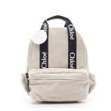 Chloe Kids Backpack Beige Navy
