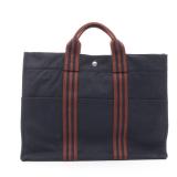 Hermes Fool Toe Mm Tote Navy Brown