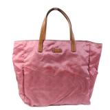 Gucci Gg Nylon Tote Pink