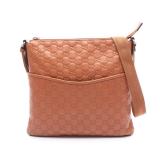 Gucci Guccissima One Shoulder Brown