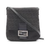 Fendi Zucchino Shoulder Black
