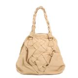 Valentino Lambskin Shoulder Beige