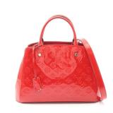 Louis Vuitton Montaigne MM Vernis Red