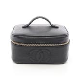Chanel Coco Mark Vanity Caviar Black