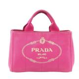 Prada Canapa Tote Pink