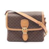 Celine Macadam Shoulder Brown