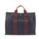 Hermes Fool Toe Mm Tote Navy