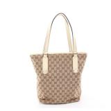 Gucci Gg Canvas Tote Beige