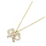 Vivienne Ribbon Orb Brass Gold