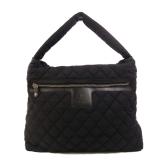Chanel Coco Cocoon Tote Black