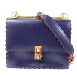 Fendi Kan I Small Navy