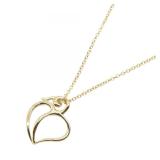 Tiffany Apple Leaf Necklace
